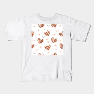 Heart Pattern Kids T-Shirt